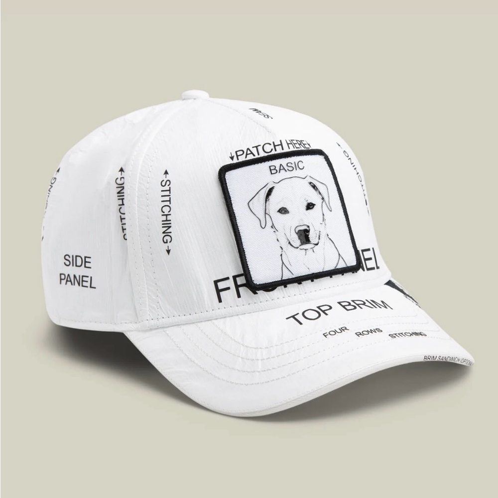 Goorin Brothers K.I.S.S. BASIC. ClassicGround up Tech.White SnapBack Trucker hat - Picture 10 of 16